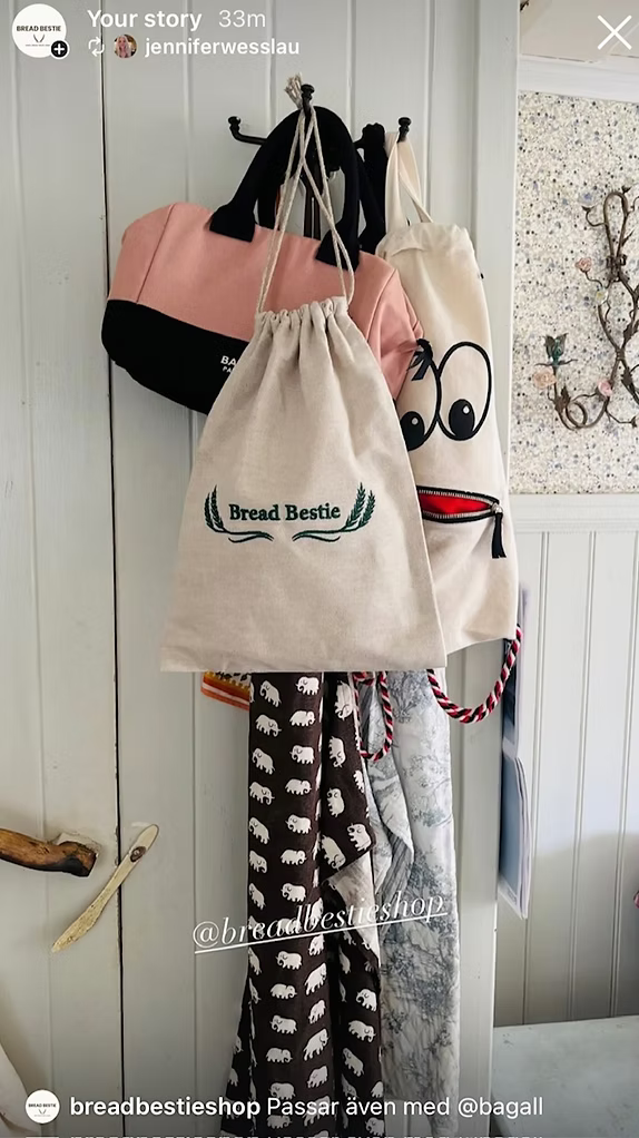 Bread Bestie hanging